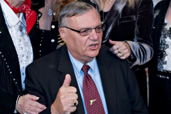 Sheriff Joe Arpaio via shutterstock