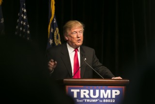 Image of Donald Trump via Action Sports Photography/Shutterstock