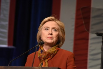 Image of Hillary Clinton via a katz/Shutterstock