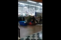 Gates Walmart Brawl via Facebook screengrab