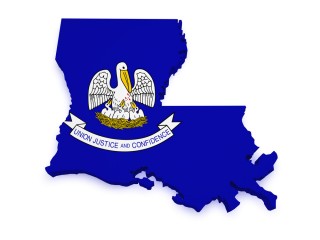 Image of Louisiana via Shutterstock