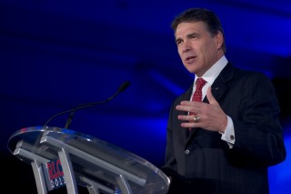 Image of Rick Perry via Christopher Halloran/Shutterstock