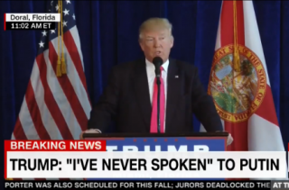 Image of Donald Trump via CNN