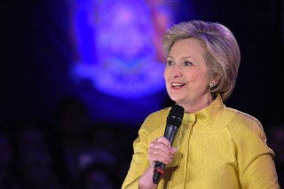 Image of Hillary Clinton via a katz/Shutterstock