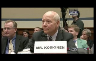 Image of John Koskinen via screengrab