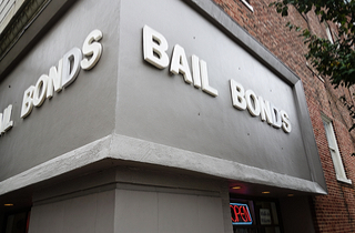 Bail Bonds sign (Shutterstock)