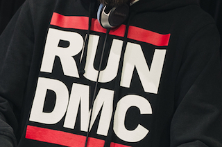 Run-DMC sweatshirt (Shitterstock)