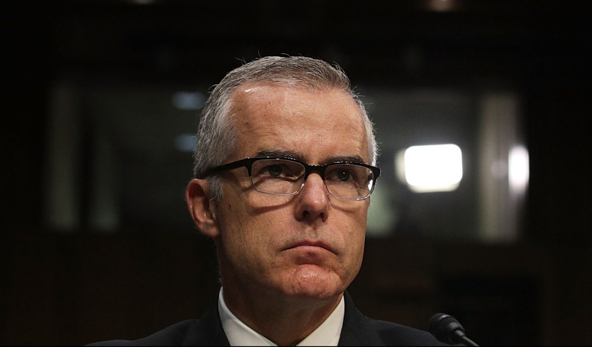 Andrew McCabe FBI GoFundMe K Street lobbyists