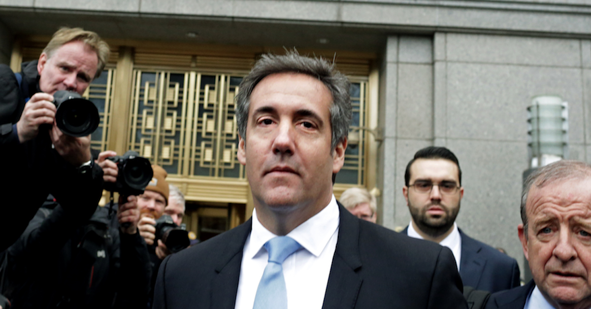 Michael Cohen court Manhattan Stormy Daniels Sean Hannity