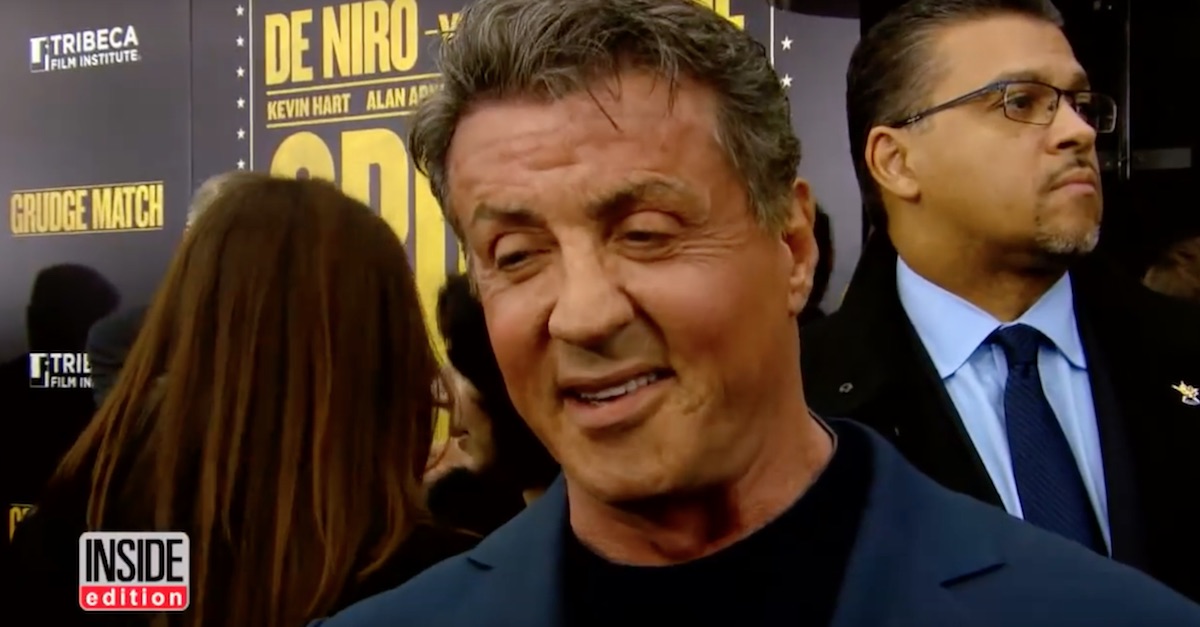 Donald Trump Jack Johnson pardon Sylvester Stallone phone call