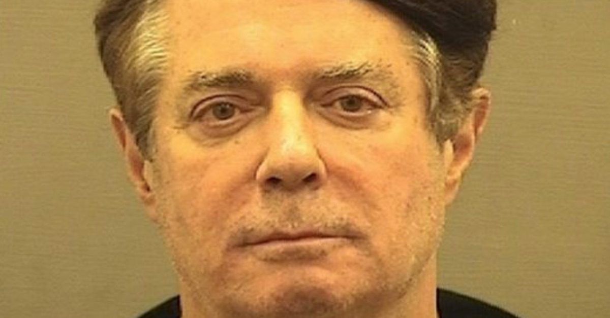 Paul Manafort mugshot