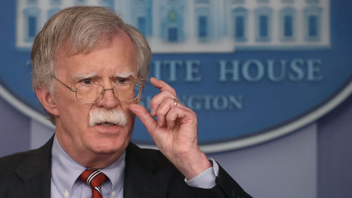 National Security Advisor John Bolton