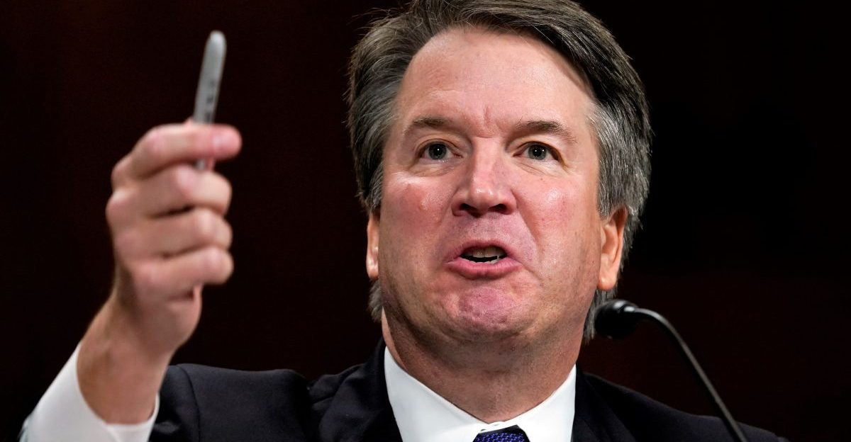 WASHINGTON, DC - SEPTEMBER 27: U.S. Supreme Court nominee Brett Kavanaugh testifies before the Senate Judiciary Committee at the Dirksen Senate Office Building on Capitol Hill September 27, 2018 in Washington, DC. Christine Blasey Ford, a professor at Palo Alto University and a research psychologist at the Stanford University School of Medicine, has accused Kavanaugh of sexually assaulting her during a party in 1982 when they were high school students in suburban Maryland.