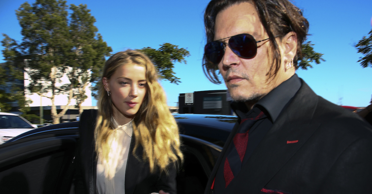 Johnny Depp and Amber Heard