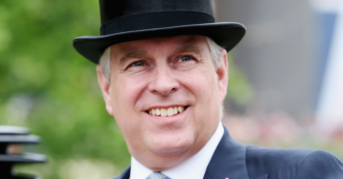 Prince Andrew Jeffrey Epstein