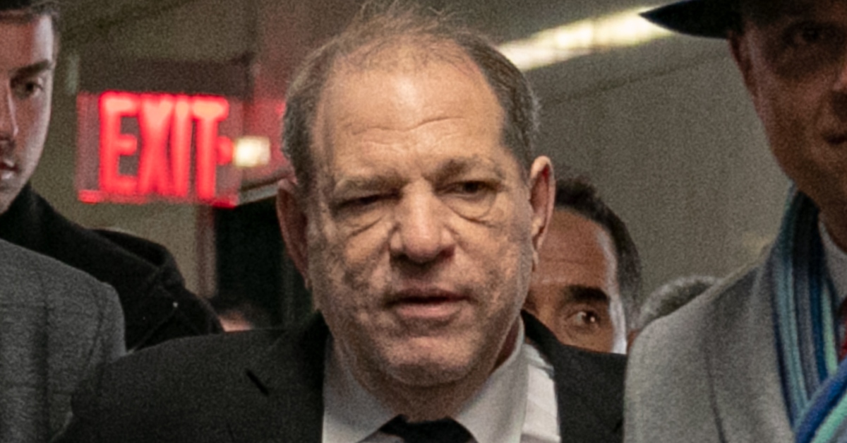 FARK.com: (10846336) Harvey Weinstein finds out that karma is a biatch