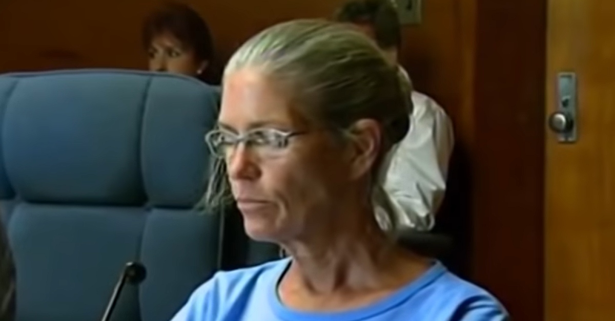 Leslie Van Houten at her first successful parole hearing