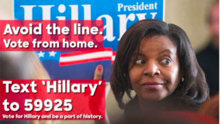 Fake Clinton Ad Allegedly Created by Douglass Mackey