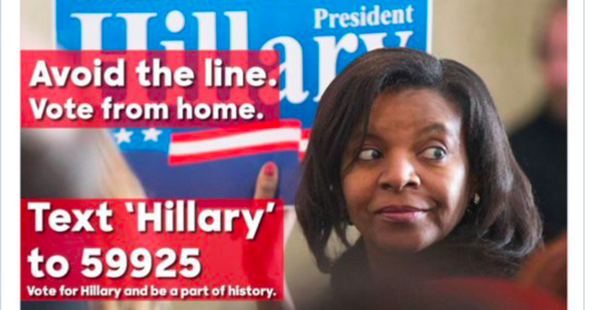 Fake Clinton Ad Allegedly Created by Douglass Mackey