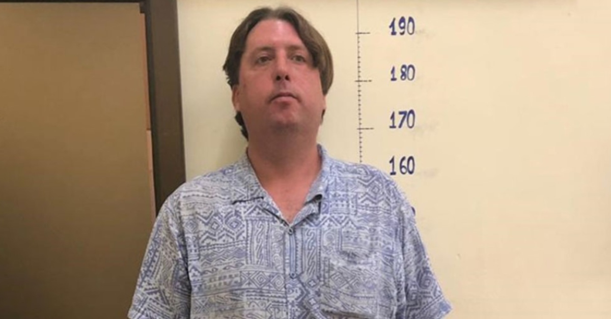 Rugh James Cline sexually abused four girls in Cambodia in 2019, U.S. federal prosecutors said. (Mugshot: General Commissariat of National Police)