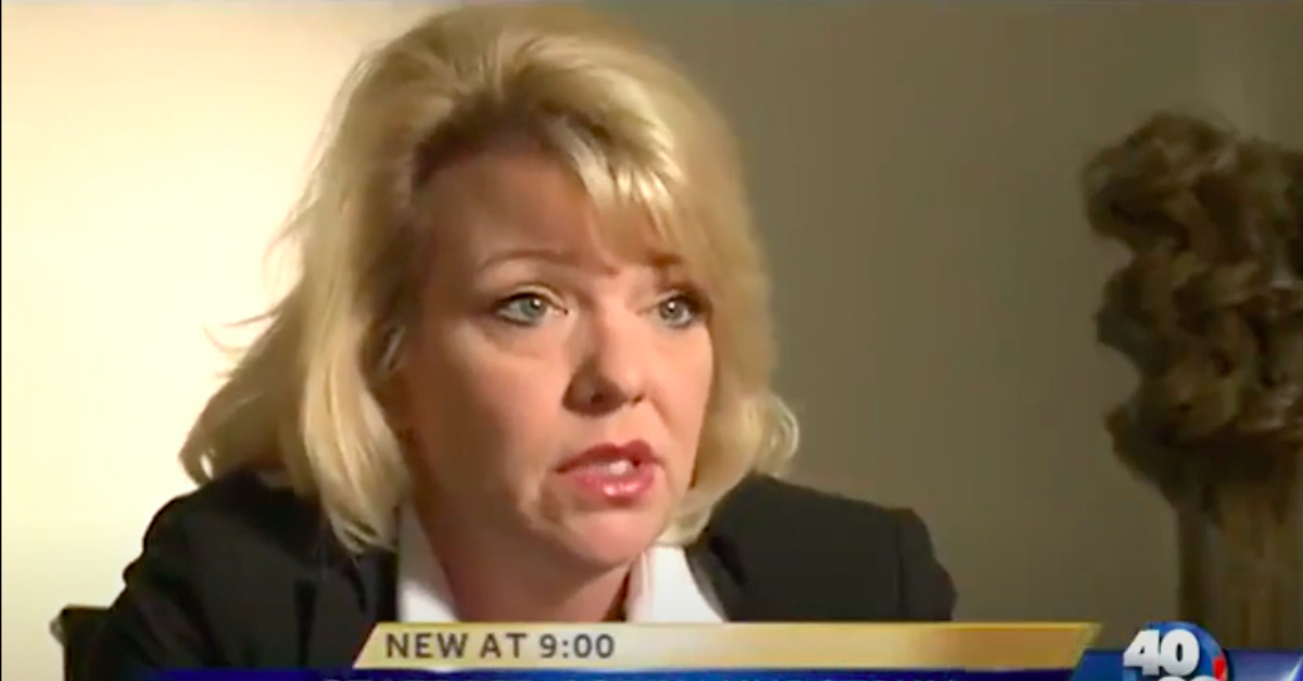 screengrab of interview with HB1570's Lead Sponsor Rep. Robin Lundstrum