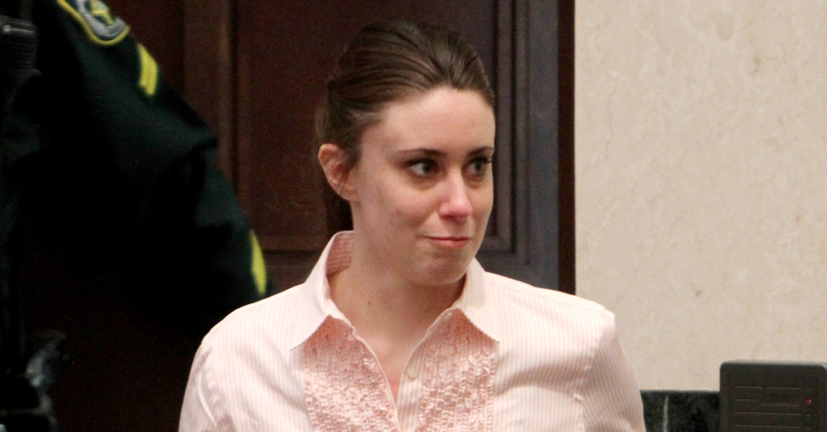 Casey Anthony in court in 2011