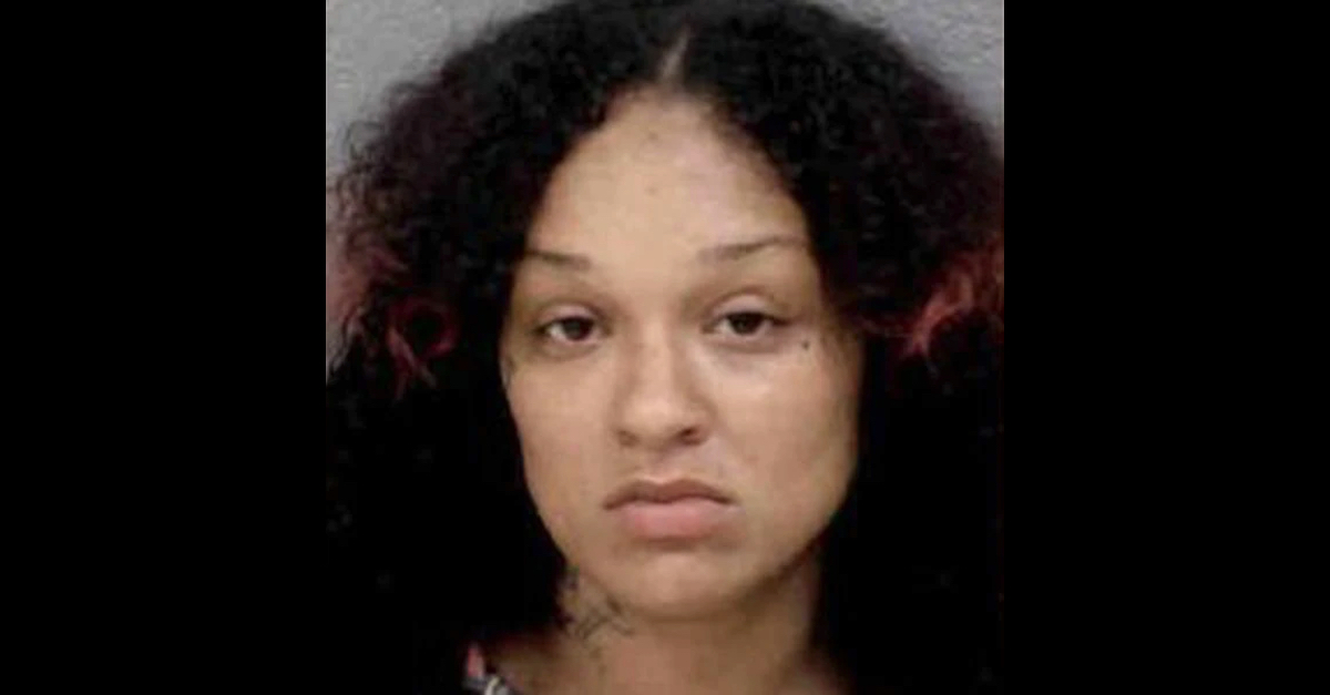 Malikah Diane Bennett appears in a mugshot