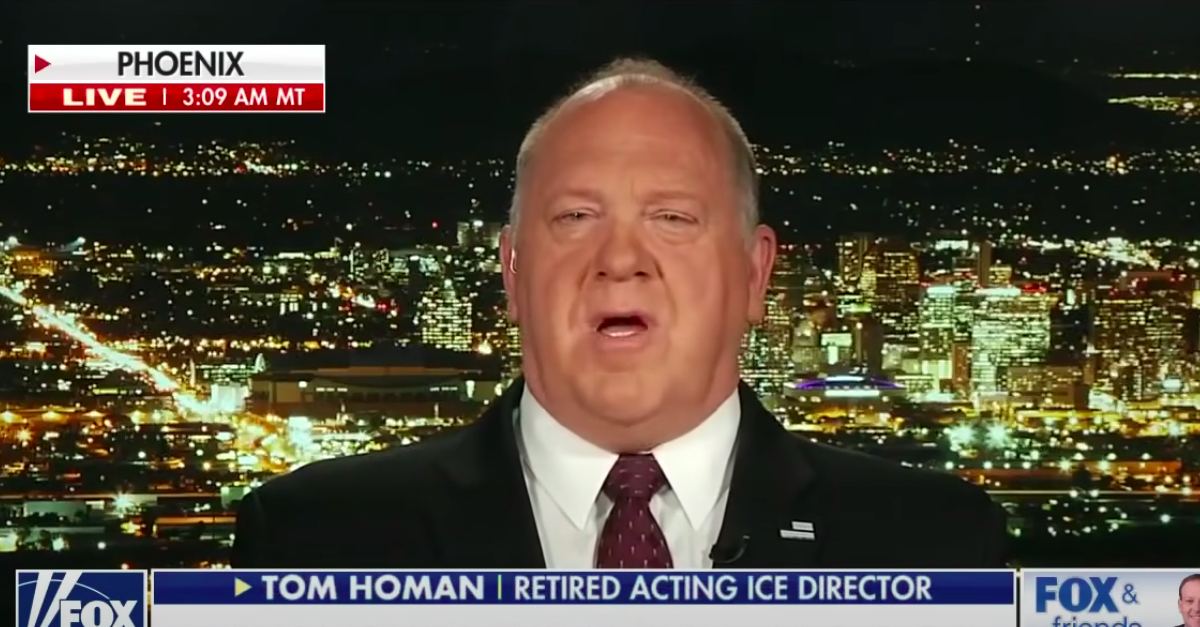 Image of Tom Homan.