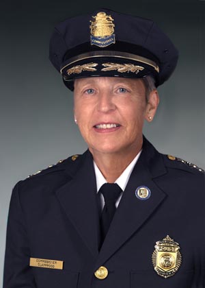 Springfield Police Commissioner Cheryl Clapprood.