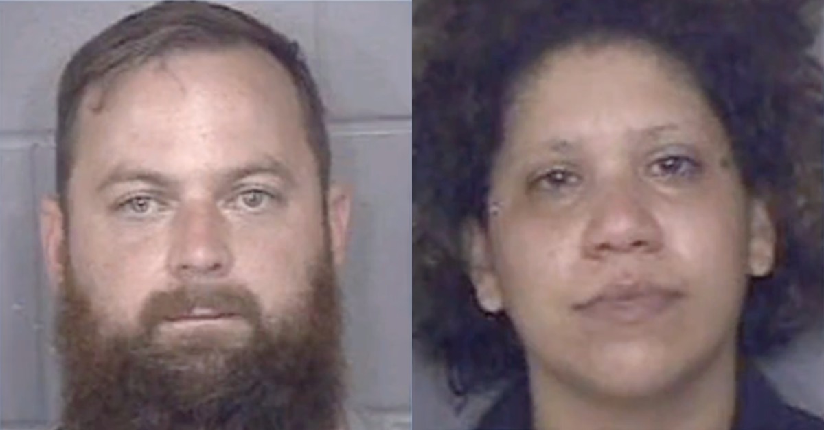 MIchael Hendricks and Maggie Ybarra appear in mugshots