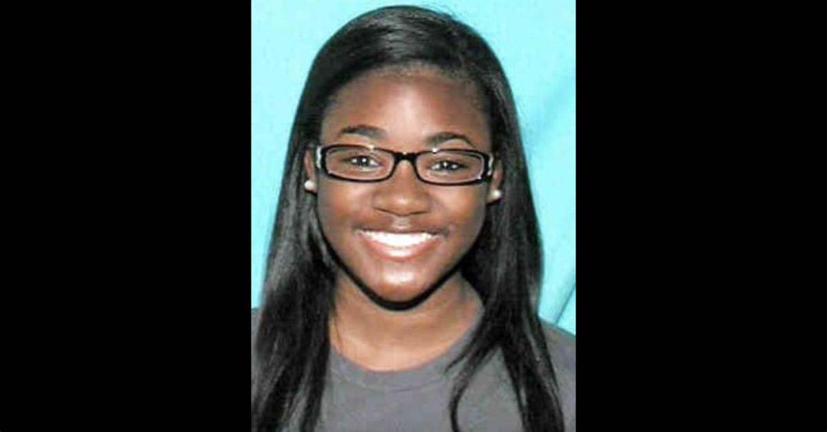 Precious Stephens appears in a wanted photo