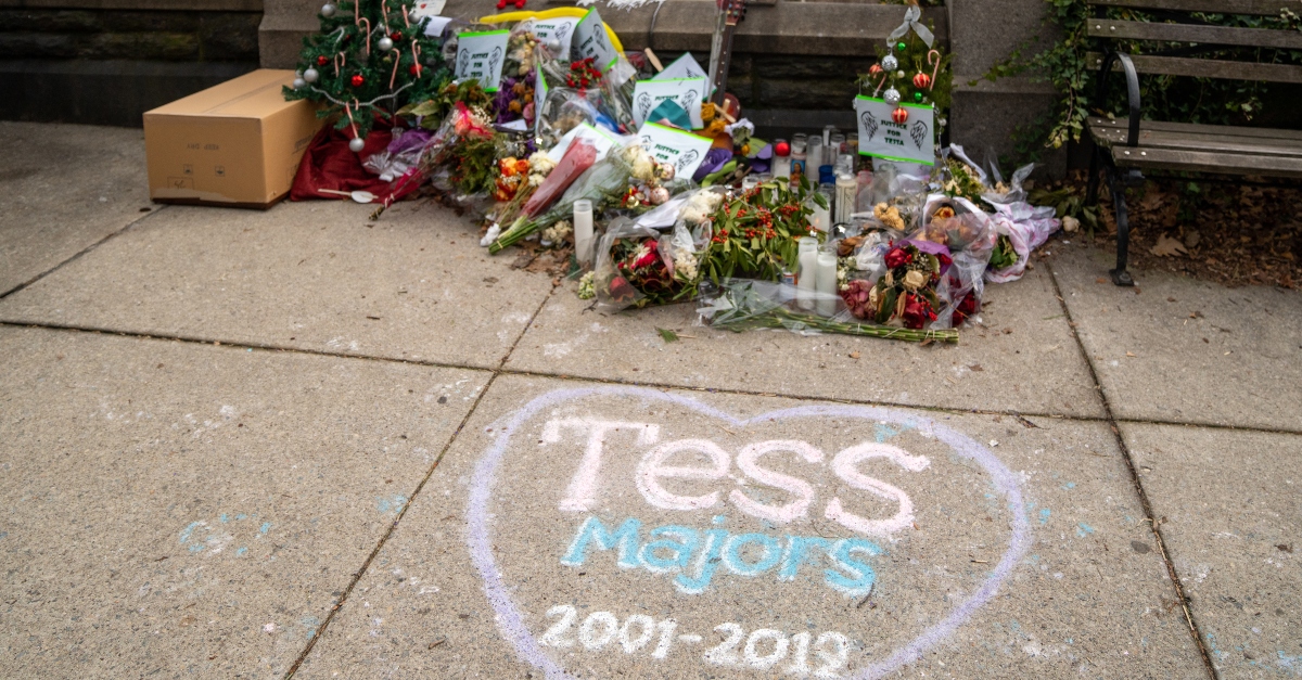 Tessa Majors memorial