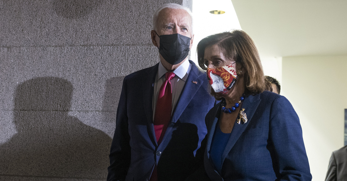 President Biden and Nancy Pelosi