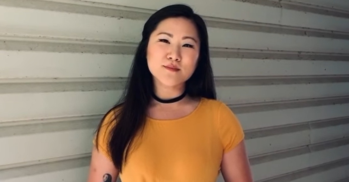Lauren "El" Cho in singing video shared by her family.