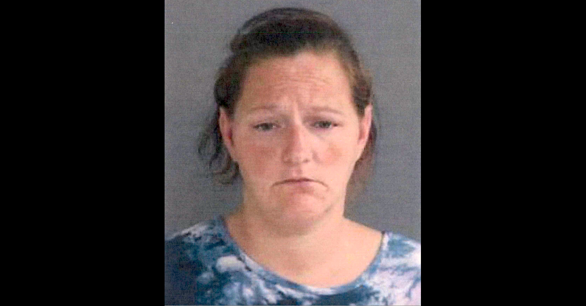 Crystal Czyzewski appears in a Connecticut State Police mugshot.