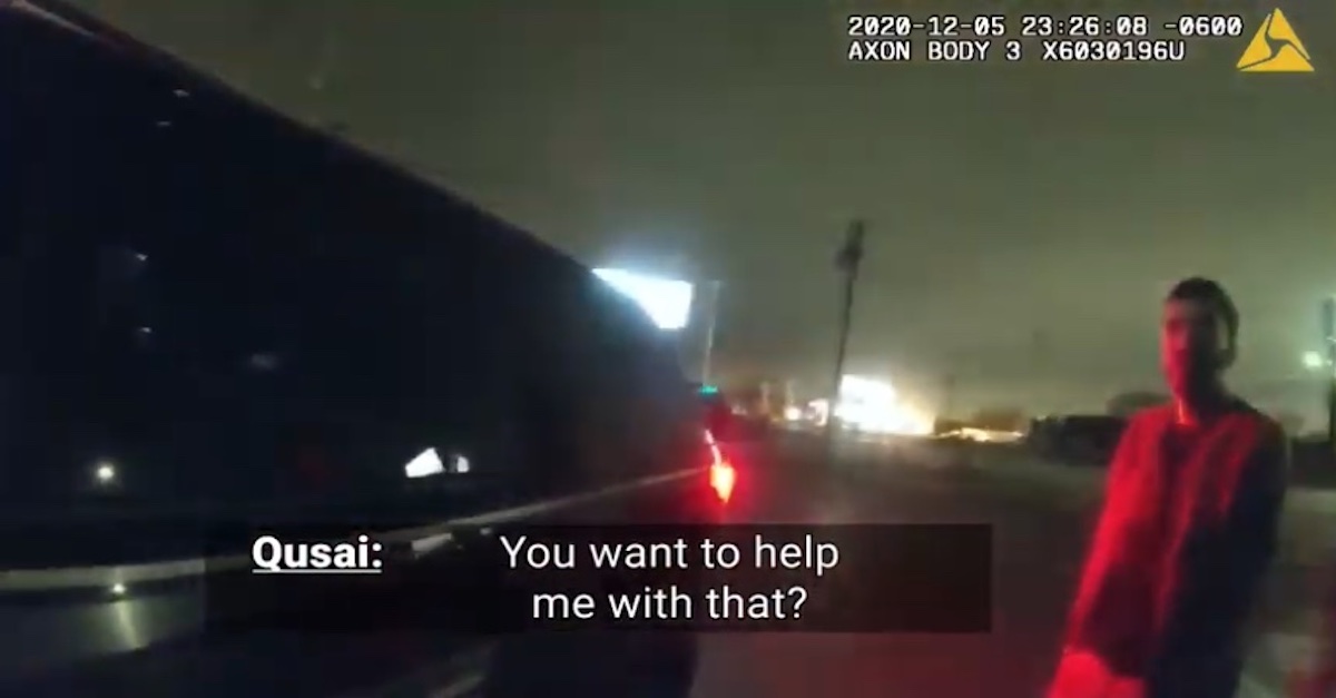 Qusai Alkafaween police bodycam video
