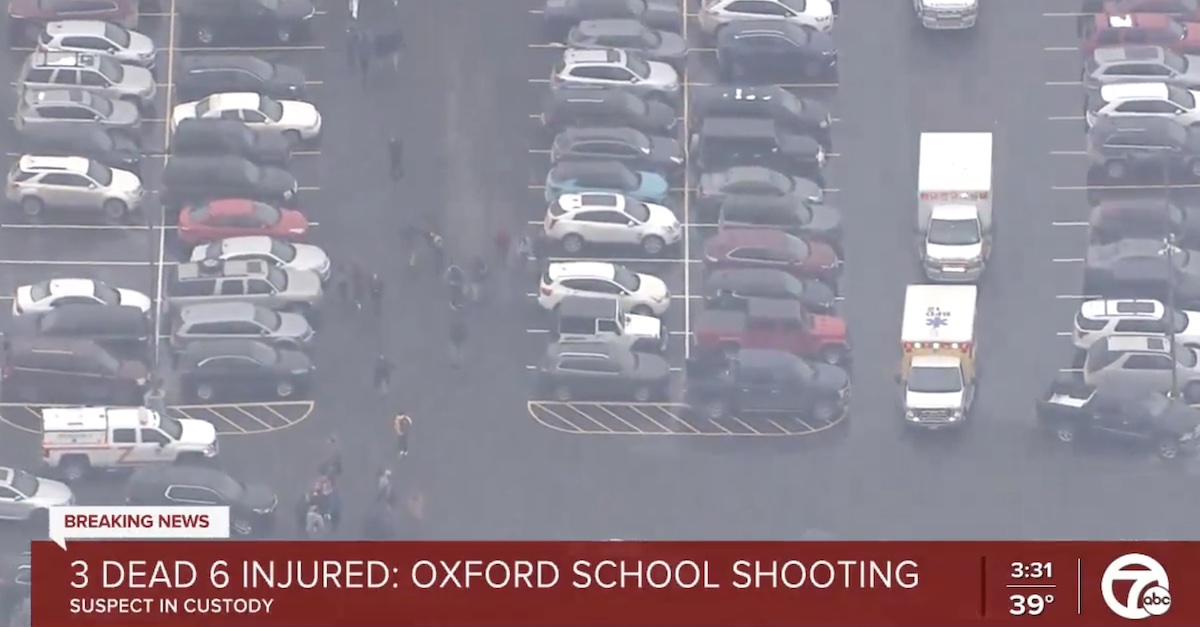 shooting at Oxford High School in Michigan