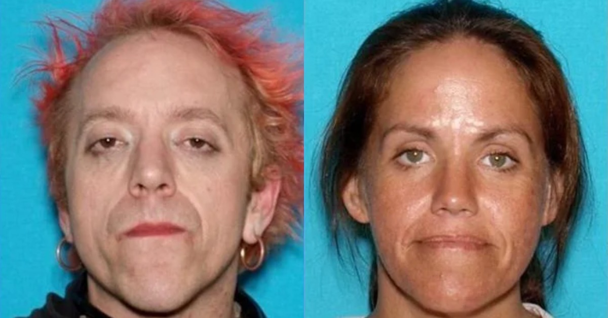 Curtis Culver (L) and Shanna Culver (R) appear in mugshots