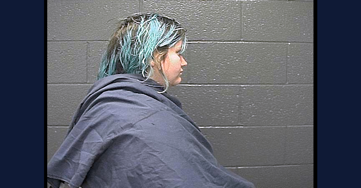 Sage Angel Rose Wright appears in a Wichita County Jail mugshot.