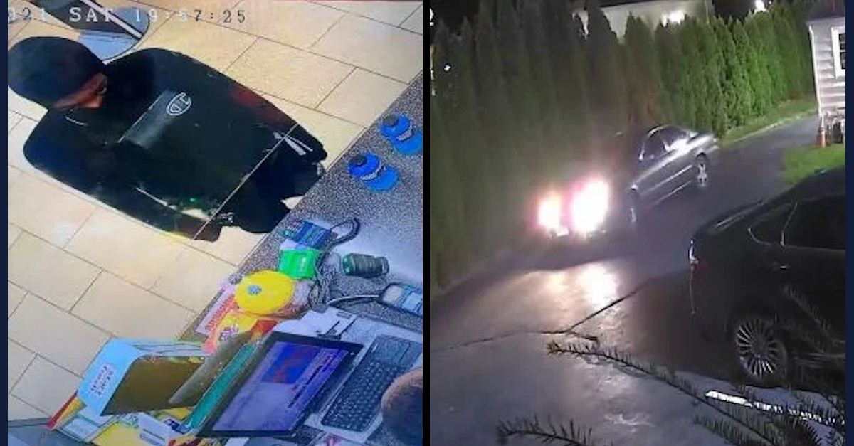 Connecticut State Police released this image last year of one of the suspects in a Marlborough kidnapping. Also shown is an image released by the police of the car the suspects were believed to have driven.