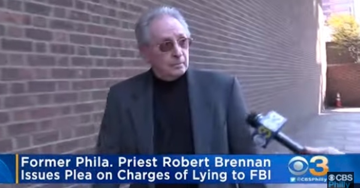Robert Brennan, seen here in November 2021 arriving at a Pennsylvania court to plead guilty to lying to the FBI.