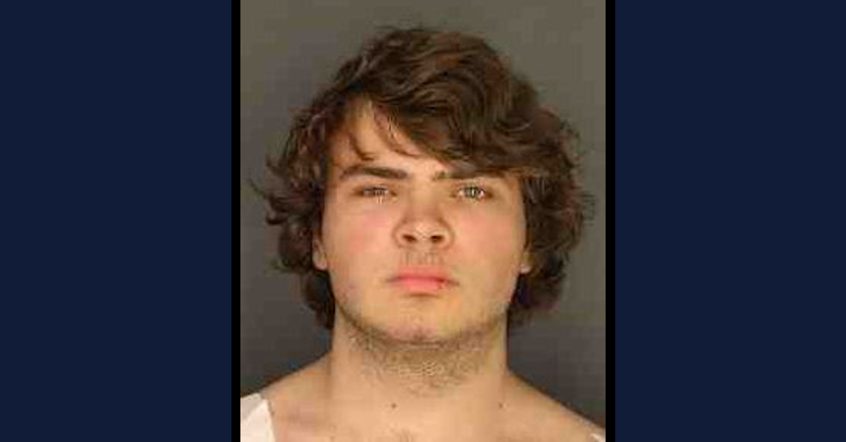 A mugshot released by the Erie County District Attorney's Office shows Payton S. Gendron, 18, who is accused of killing ten people in a Buffalo, New York grocery store on Sat., May 14, 2022.