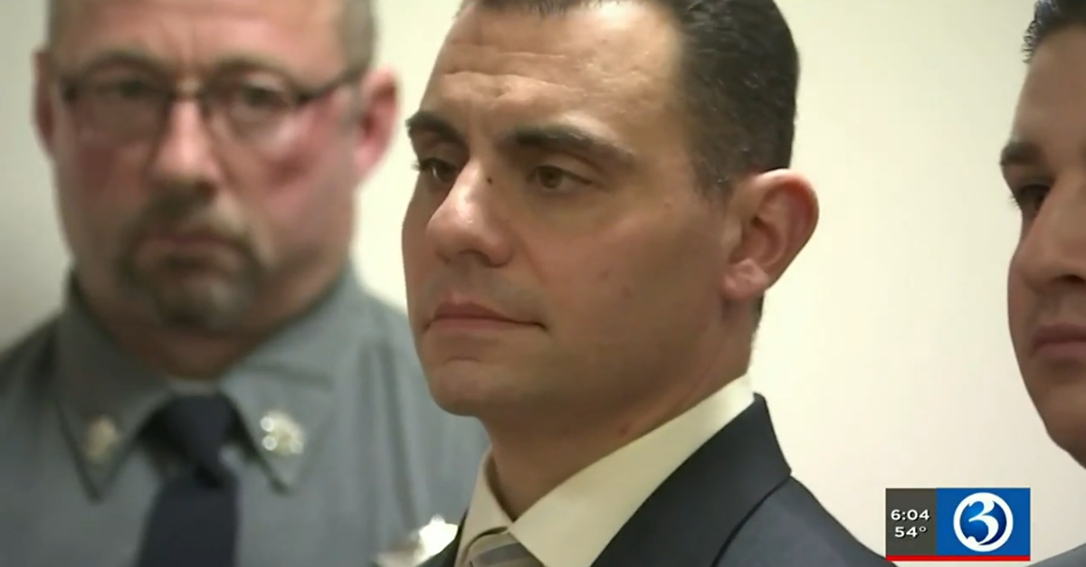 Richard Dabate (Center) hears his fate in court