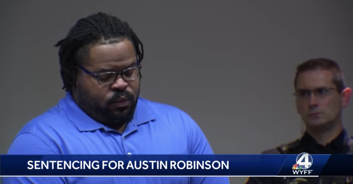Jerry Austin Robinson is sentenced in child abuse homicide