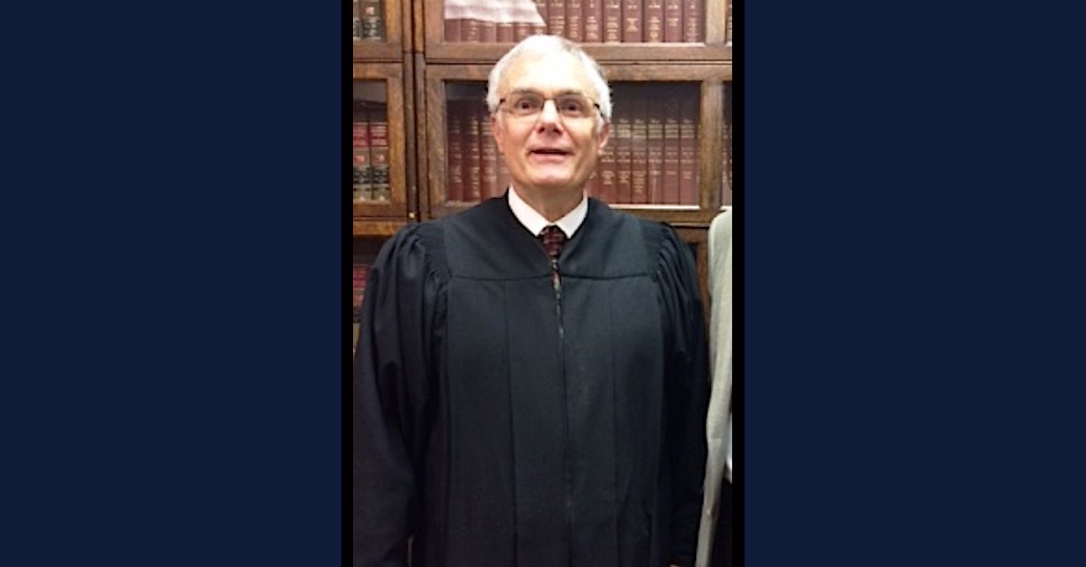 Judge John Roemer was photographed during a meet-and-greet. (Image via the Wisconsin legislature.)