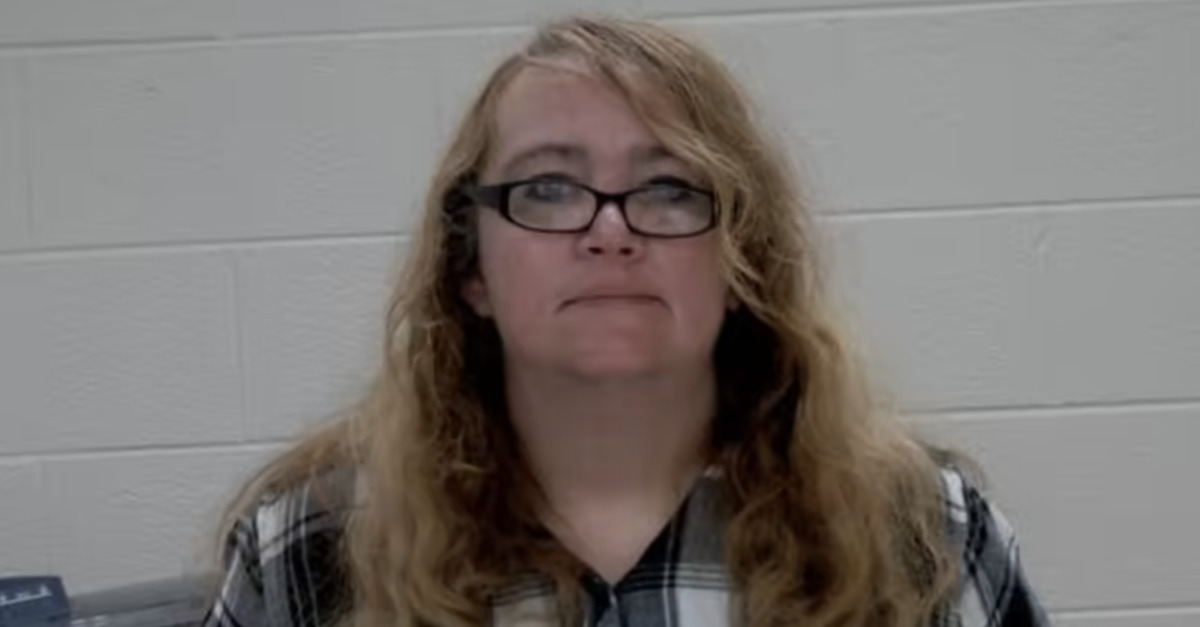 Nancy Renee Fridley appears in a mugshot