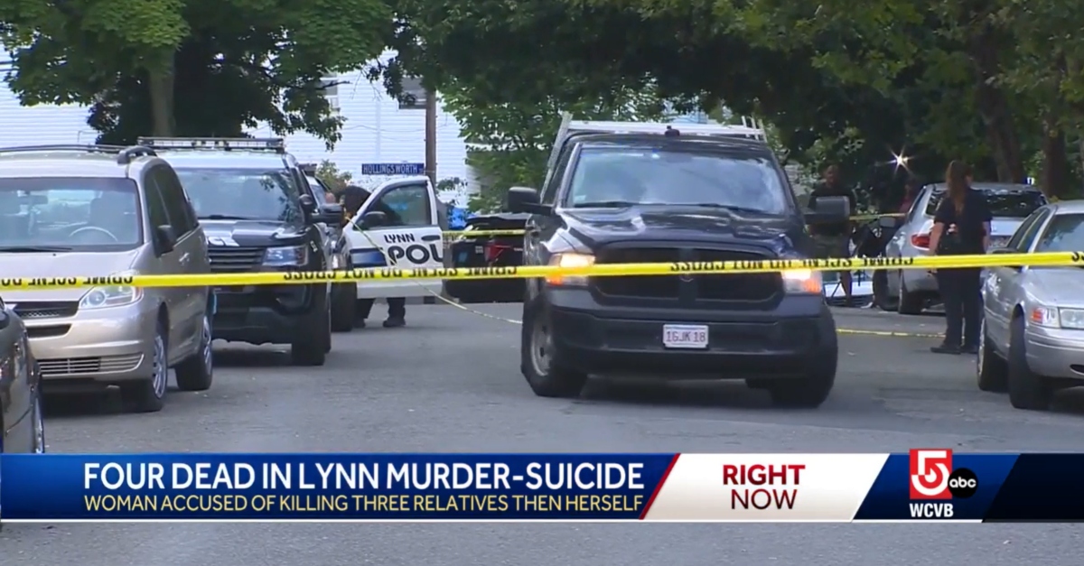 Police in Lynn, Massachusetts investigating a suspected murder-suicide.