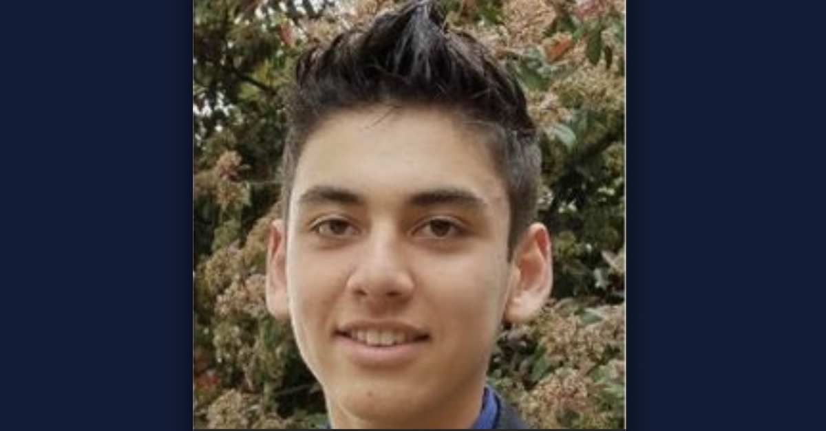 15-Year-Old Michael Ramirez via the Sacramento County Sheriff's Office