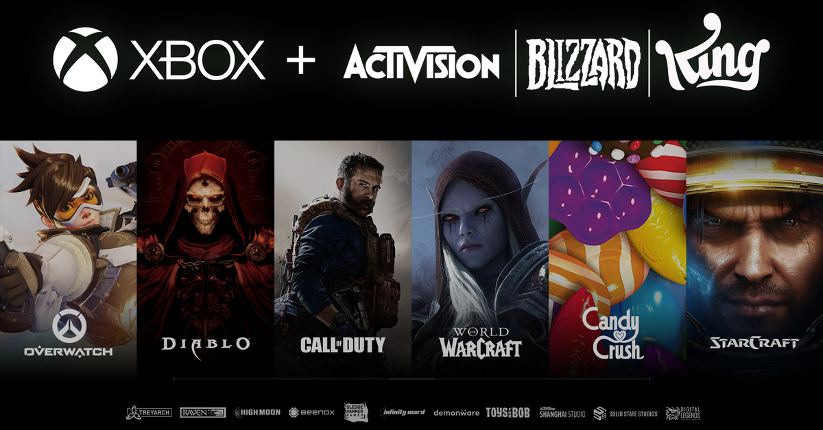 FTC sues to block the $69 billion Microsoft-Activision Blizzard merger : NPR