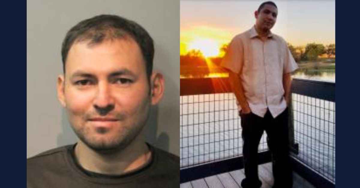 Oscar Aristides Garcia (left) pleaded guilty on Oct. 5, 2022 to murdering Nicolas Bautista. (Images: Harris County District Attorney's Office)